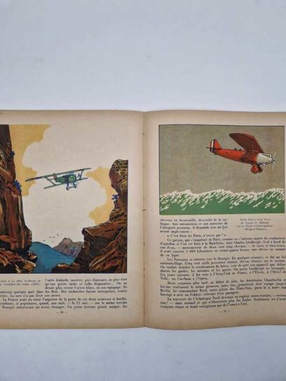 MONTGON, Adhémar de. L'Aviation. Album. 
Paris,...