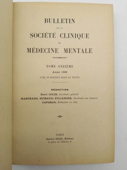 COLLIN, Henri; MARCHAND; GUIRAUD; FILLASSIER...