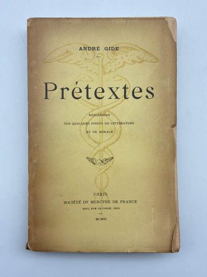 EAS at Charles Guérin

GIDE, André. Prétextes...