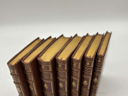 DAUDET, Alphonse. 7 novels and plays by Alphonse...
