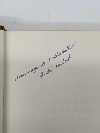 MEUNG, Jehan de ; HUBERT, André. Le Roman...