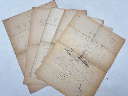 [PRESSE SATIRIQUE]. GUGUSSE. La Cornue. Journal...