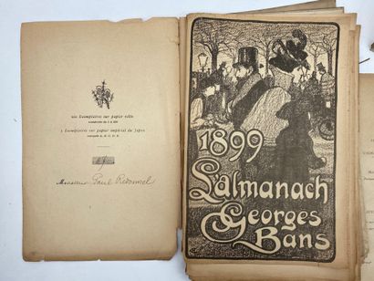STRAUS, Emile. Almanach Georges Bans.
Edité...