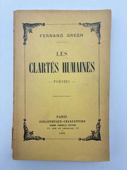 [POÉSIE]. Ensemble de six recueils du XIXe...