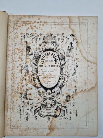 [CARICATURE]. Aubert's Magic Lantern. Curious,...