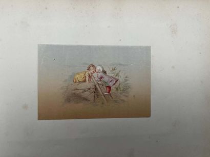 FRENCH ECOLE (19th century). Booklet of 20...