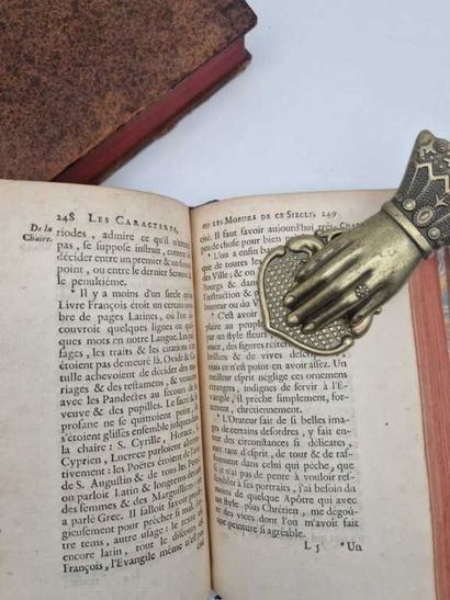 LA BRUYERE, Jean de. Les Caractères de Théophraste,...