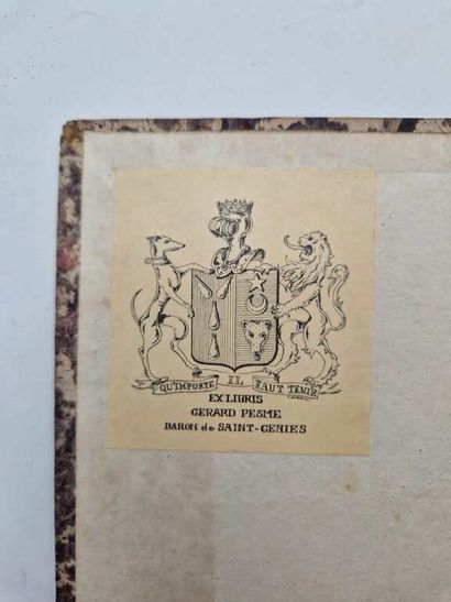 [MEDECINE]. Dictionaire (sic) Abrégé des...