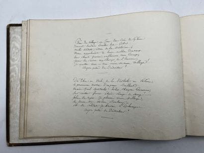 FRENCH ECOLE (19th century). Booklet of 42...