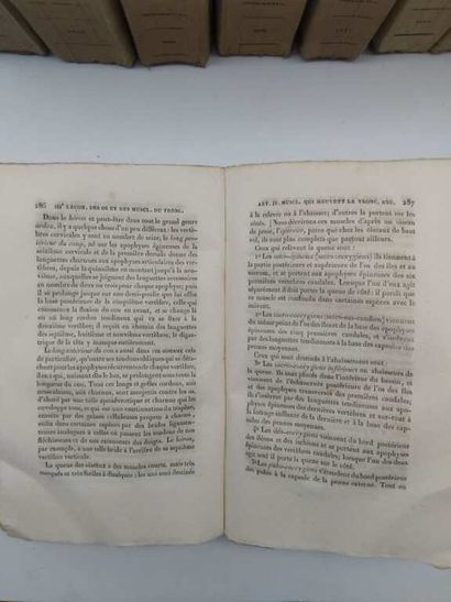 CUVIER, Georges. Leçons d'anatomie comparée...Recueillies...