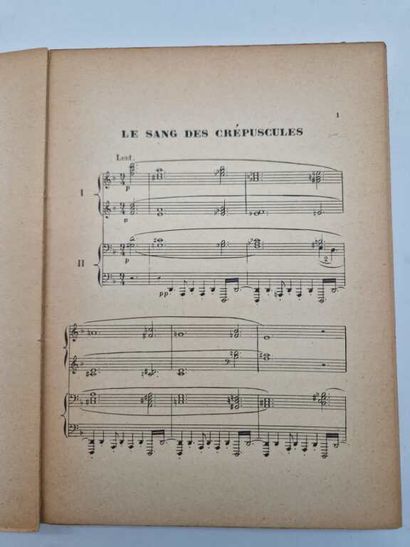 GUERIN, Charles. Le Sang des Crépuscules....