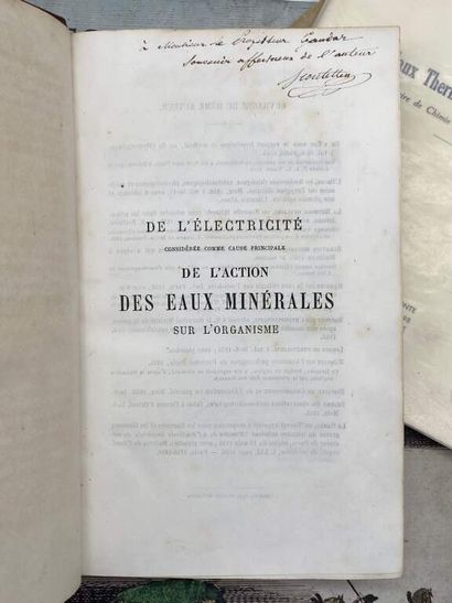 [THERMAL WATERS]. Set of five works dealing...