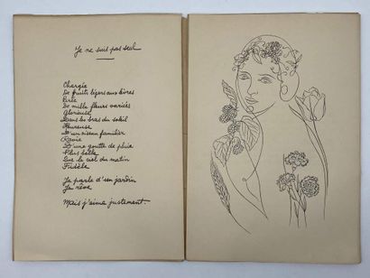 ELUARD, Paul and HUGO, Valentine. Médieuses.
Published...