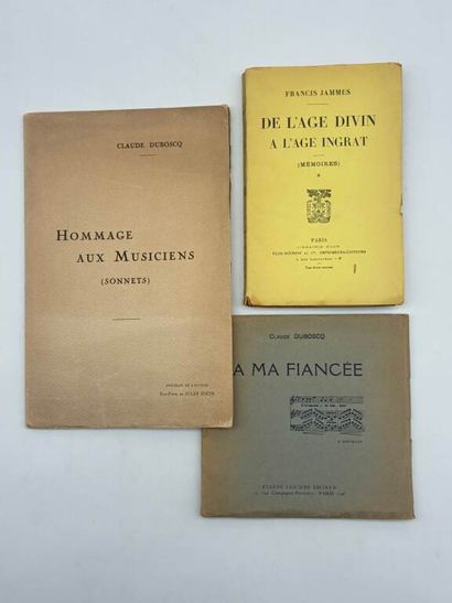 DUBOSCQ, Claude and JAMMES, Francis. Set...