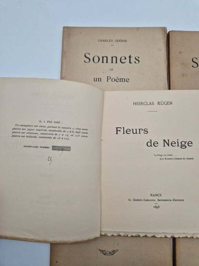 GUERIN, Charles. Sonnets et un Poème.

Paris,...