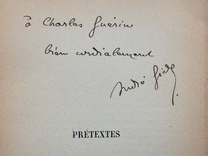 EAS at Charles Guérin

GIDE, André. Prétextes...