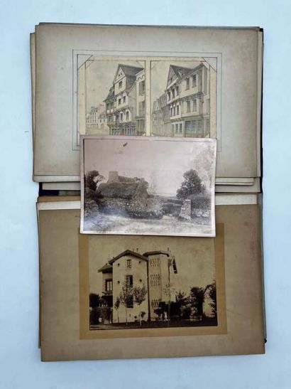 FRENCH ECOLE (19th century). Booklet of 25...