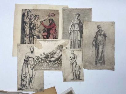 [ESTAMPES XVIIe]. A collection of engravings...