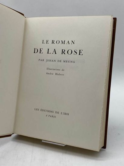 MEUNG, Jehan de ; HUBERT, André. Le Roman...