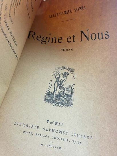 SOREL, Jean-Albert et SOREL, Albert-Émile....