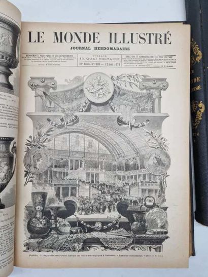 [REVUE]. Le Monde Illustré. Tomes XXXVIII...