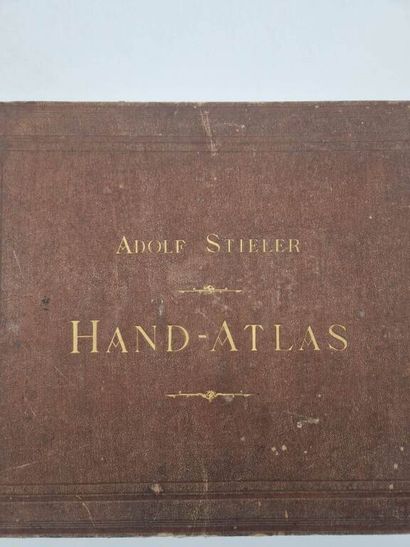 STIELER, Adolf. Hand-Atlas über Alle Thelle...