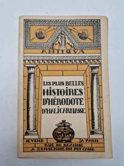 HERODOTE. Les plus belles histoires d'Hérodote...