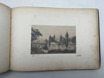 FRENCH ECOLE (19th century). Booklet of 20...