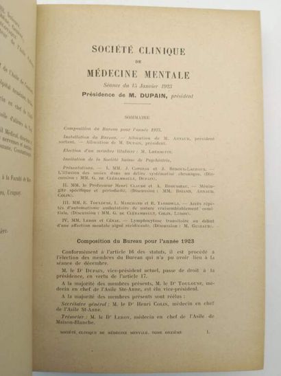 COLLIN, Henri; MARCHAND; GUIRAUD; FILLASSIER...