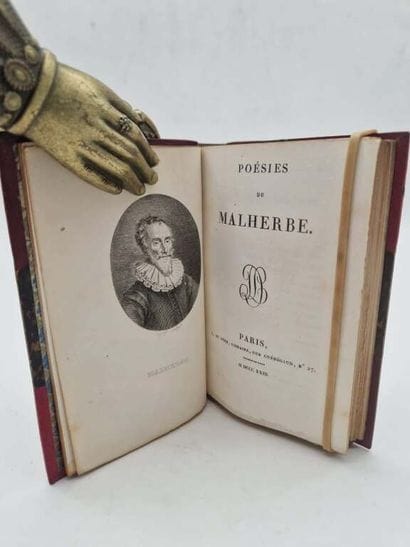 MALHERBE. Poésies de Malherbe.
Paris, Librairie...