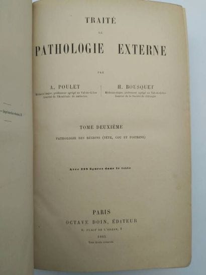POULET, Alfred et BOUSQUET, Hyppolite. Traité...