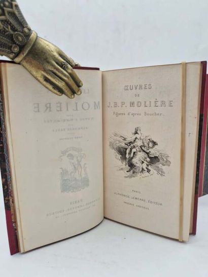 MOLIERE. Les OEuvres de Molière avec Notes...