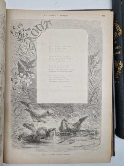 [REVUE]. Le Monde Illustré. Tomes XXXVIII...