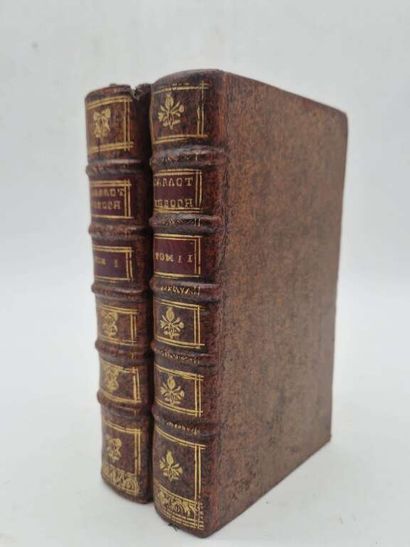 LA BRUYERE, Jean de. Les Caractères de Théophraste,...