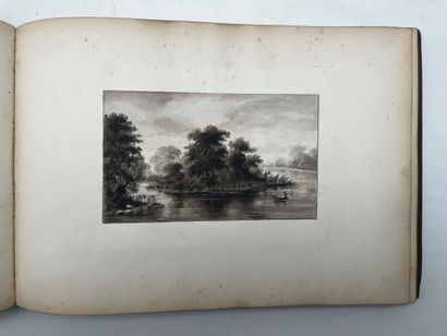 FRENCH ECOLE (19th century). Booklet of 20...
