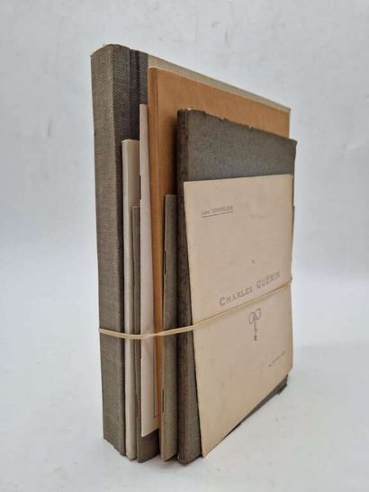 GUERIN, Charles]. Ensemble de 7 ouvrages...