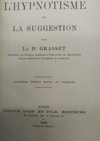 GRASSET, Joseph. Set of 11 volumes including:...