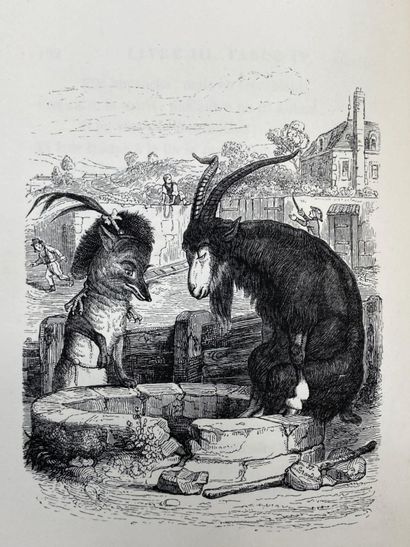 LA FONTAINE, Jean de et GRANDVILLE, Jean-Jacques....