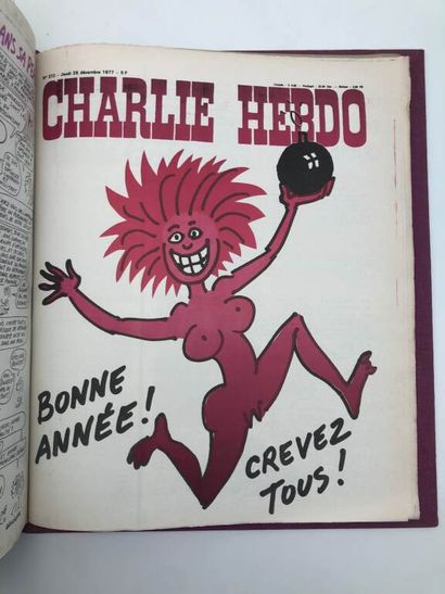 [PRESSE SATIRIQUE]. Charlie Hebdo 1977 et...
