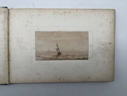 FRENCH ECOLE (19th century). Booklet of 20...