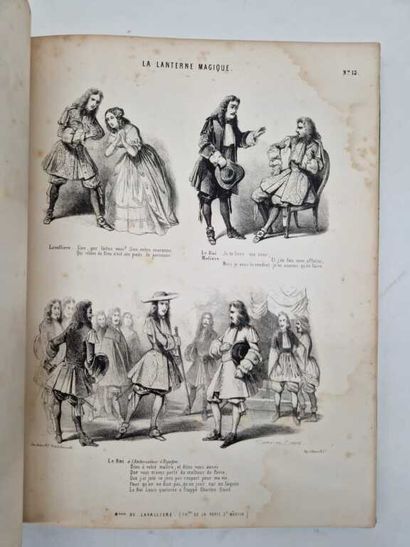 [CARICATURE]. Aubert's Magic Lantern. Curious,...
