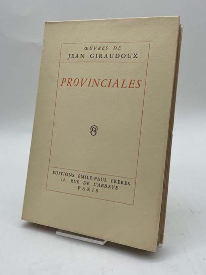 GIRAUDOUX, Jean. Adorable Clio.
Published...