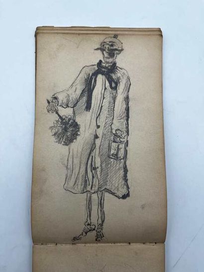FRENCH ECOLE (19th century). Booklet of 53...