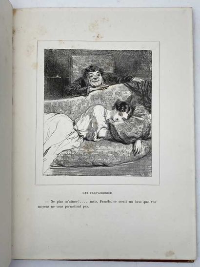 GAVARNI, Paul. Masques et Visages.
Published...