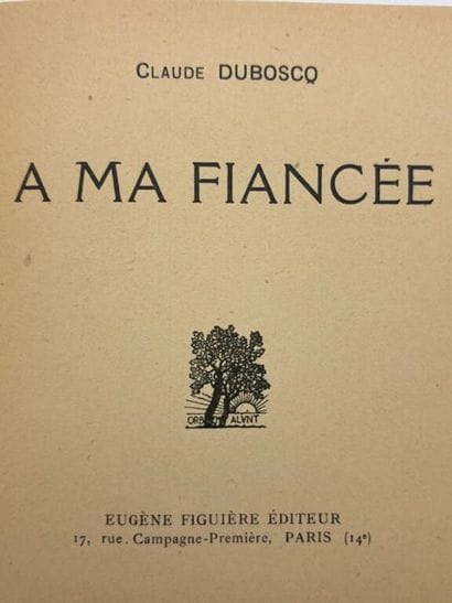 DUBOSCQ, Claude and JAMMES, Francis. Set...