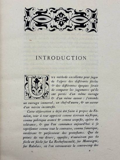LA BRUYÈRE, Jean de. Les Caractères ou Les...