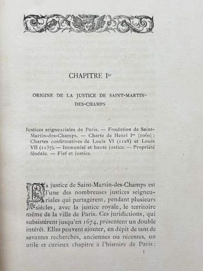 TANON, Louis. Registre criminel de la justice...