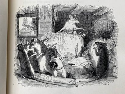 LA FONTAINE, Jean de et GRANDVILLE, Jean-Jacques....
