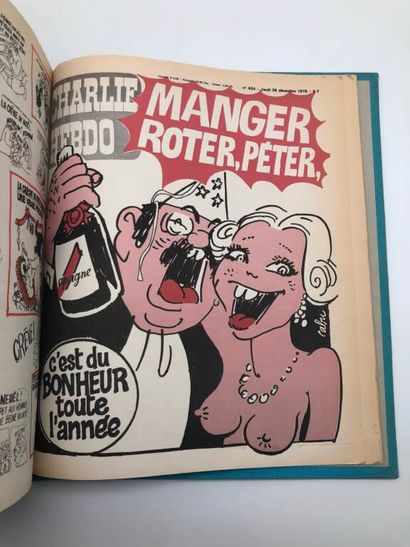 [PRESSE SATIRIQUE]. Charlie Hebdo 1977 et...