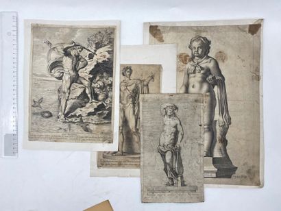 [ESTAMPES XVIIe]. A collection of engravings...